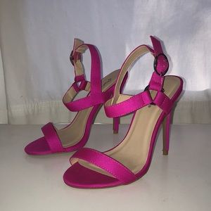 Fashion Nova Hot Pink Heel NWOT